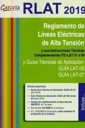 REGLAMENTO DE LINEAS ELECTRICAS DE ALTA TENSION Y SUS INSTRUCCIONES TECNICAS COM