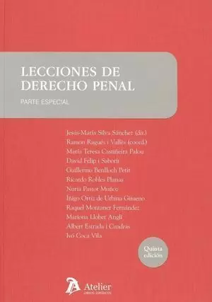 LECCIONES DE DERECHO PENAL. PARTE ESPECIAL