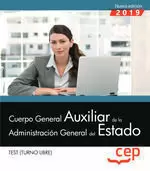TEST 2019 CUERPO GENERAL AUXILIAR DE LA ADMINISTRACION GENERAL DEL ESTADO
