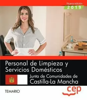 PERSONAL LIMPIEZA SERVICIOS DOMESTICOS TEMARIO. JUNTA CASTILLA LA MANCHA 2019 CEP