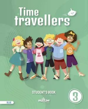 3EP TIME TRAVELLERS 3 BLUE STUDENT'S BOOK ENGLISH 3 PRIMARIA