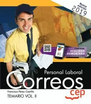 PERSONAL LABORAL CORREOS TEMARIO II. 2019