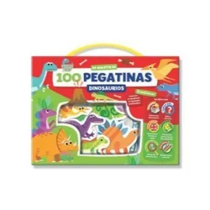 MALETIN 100 PEGATINAS - DINOSAURIOS