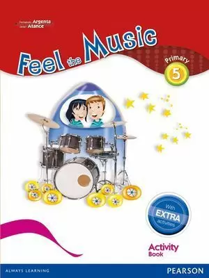 5EP FEEL THE MUSIC 5 ACTIVITY BOOK PACK (EXTRA CONTENT) 2015 PEARSON