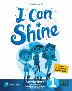 I CAN SHINE 1 ACTIVITY BOOK & INTERACTIVE PUPIL`S BOOK-ACTIVITY BOOK ANDDIGITAL RESOURCES ACCESS CODE