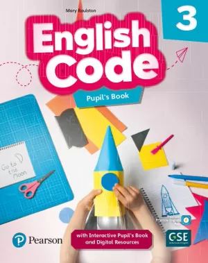 ENGLISH CODE 3 PUPIL'S BOOK & INTERACTIVE PUPIL'S BOOK AND DIGITALRESOURCES ACCESS CODE