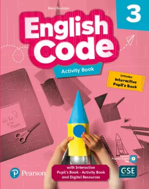 ENGLISH CODE 3 ACTIVITY BOOK & INTERACTIVE PUPIL'S BOOK-ACTIVITY BOOKAND DIGITAL RESOURCES ACCESS CODE