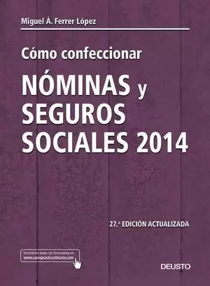 CÓMO CONFECCIONAR NÓMINAS Y SEGUROS SOCIALES 2014