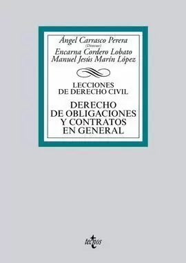 LECCIONES DE DERECHO CIVIL DERECHO DE OBLIGACIONES Y CONTRATOS EN GENERAL