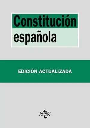 CONSTITUCIÓN ESPAÑOLA TECNOS 2016