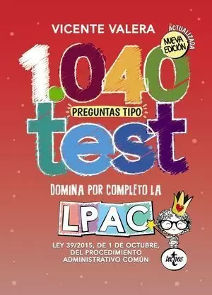 1040 PREGUNTAS TIPO TEST 2018 TECNOS