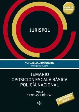 POLICIA NACIONAL ESCALA BASICA 2017. TEMARIO I