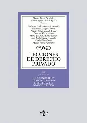 LECCIONES DE DERECHO PRIVADO 2017 TOMO I VOLUMEN 3