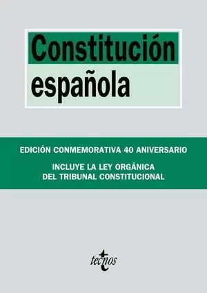 CONSTITUCIÓN ESPAÑOLA. INCLUYE LA LEY ORGÁNICA DEL TRIBUNAL CONSTITUCIONAL