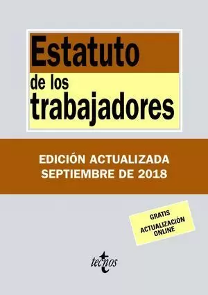 ESTATUTO DE LOS TRABAJADORES 2018 TECNOS
