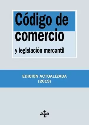 CÓDIGO DE COMERCIO Y LEGISLACIÓN MERCANTIL 2019 TECNOS