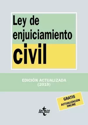 LEY DE ENJUICIAMIENTO CIVIL 2019 TECNOS