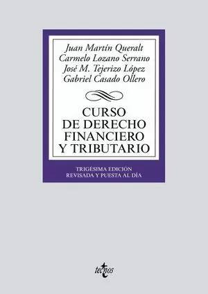 CURSO DE DERECHO FINANCIERO Y TRIBUTARIO 2019 TECNOS