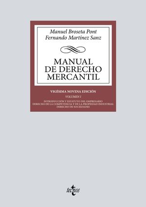 MANUAL DE DERECHO MERCANTIL I