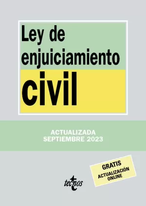 LEY DE ENJUICIAMIENTO CIVIL 2023