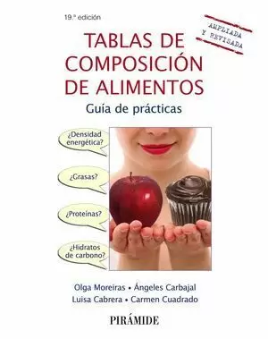 TABLAS DE COMPOSICIÓN DE ALIMENTOS (19ª EDICION)
