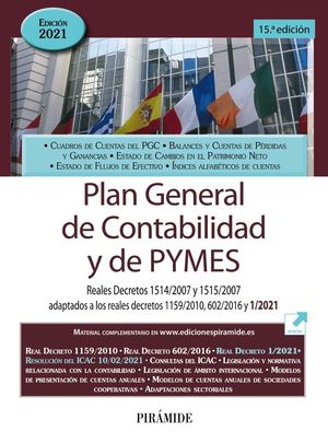 PLAN GENERAL DE CONTABILIDAD Y DE PYMES 2021