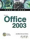 MICROSOFT OFFICE 2003  PASO A PASO