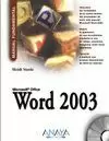 WORD 2003  MICROSOFT OFFICE