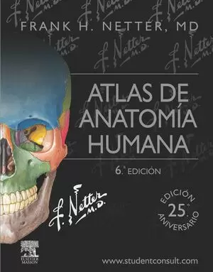 ATLAS DE ANATOMÍA HUMANA + STUDENTCONSULT (6ª ED.)2015