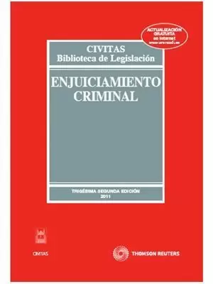 ENJUICIAMIENTO CRIMINAL, 32ª ED