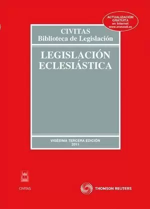 LEGISLACION ECLESIASTICA. 23ª ED.