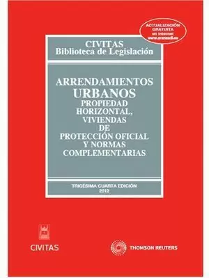 ARRENDAMIENTOS URBANOS, PROPIEDAD HORIZONTAL CIVITAS 2012 34ªED