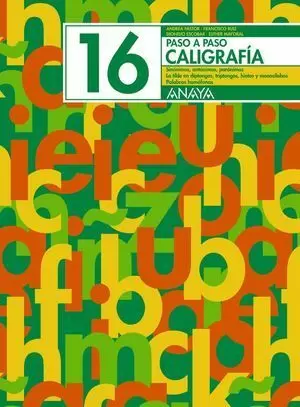 CALIGRAFIA 16  EDUCACION PRIMARIA