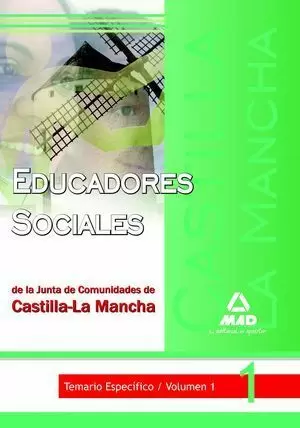 EDUCADORES SOCIALES JCCM TEMARIO ESPECIFICO VOLUMEN 1