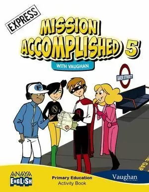 5EP MISSION ACCOMPLISHED 5. EXPRESS. ACTIVITY BOOK.