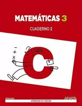 3EP MATEMÁTICAS 3. CUADERNO 2.