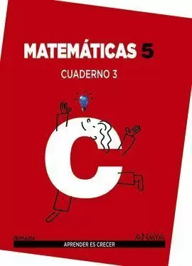 5EP MATEMÁTICAS 5. CUADERNO 3.