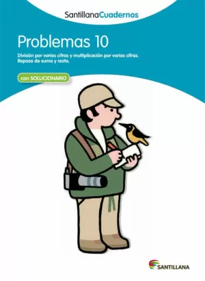 CUADERNO PROBLEMAS 10 SANTILLANA 2012