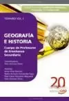 GEOGRAFIA E HISTORIA TEMARIO I CUERPO PROFESORES DE ESO 2010 CEP