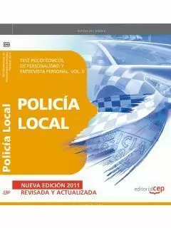 POLICIA LOCAL TEST PSICOTECNICOS DE PERSONALIDAD Y ENTREVISTA