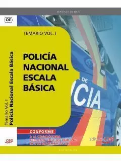 POLICIA NACIONAL ESCALA BASICA. TEMARIO I 2013 CEP