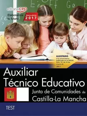 AUXILIAR TÉCNICO EDUCATIVO  2017 TEST. JUNTA DE COMUNIDADES DE CASTILLA LA MANCHA CEP