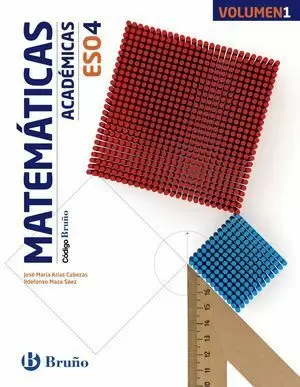 4ESO MATEMATICAS ACADEMICAS - 3 VOLUMENES. BRUÑO