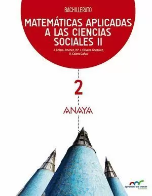2BTO MATEMÁTICAS APLICADAS CCSS II 2016 ANAYA