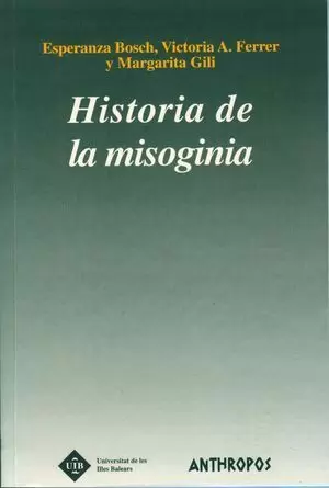 HISTORIA DE LA MISOGINIA