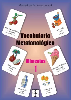 VOCABULARIO METAFONOLOGICO 1 ALIMENTOS