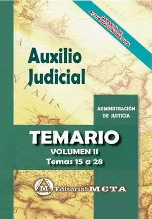 AUXILIO JUDICIAL TEMAS 15-26 ADMINISTRACION JUSTICIA 2018 META