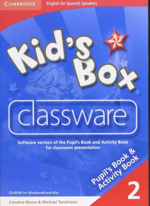 KID'S BOX FOR SPANISH SPEAKERS LEVEL 2 CLASSWARE CD-ROMS