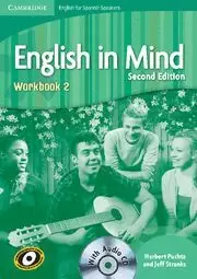 ENGLISH IN MIND FOR SPANISH SPEAKERS LEVEL 2 WORKBOOK WITH AUDIO CD 2ND EDITION