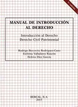 MANUAL DE INTRODUCCIÓN AL DERECHO 2015